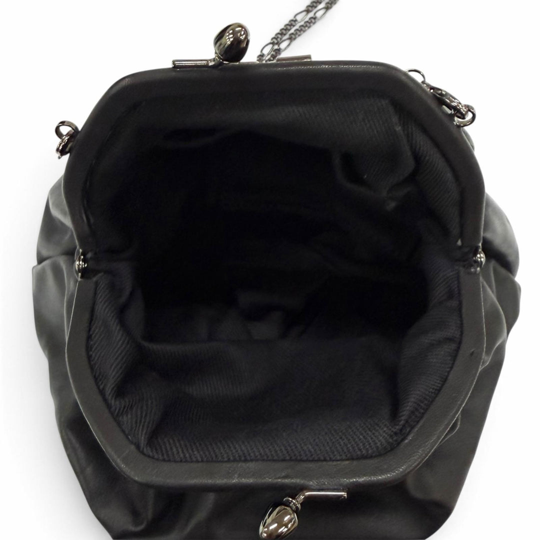 Excellent discord Yohji Yamamoto Shoulder Bag Clasp drape pouch Drape coin purse
