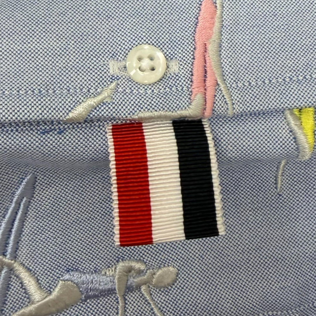 Pristine THOM BROWNE Long sleeve shirt Button-down shirt