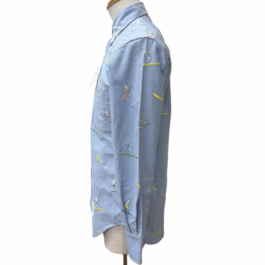 Pristine THOM BROWNE Long sleeve shirt Button-down shirt