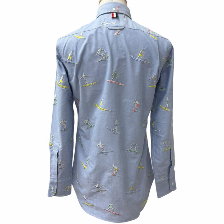 Pristine THOM BROWNE Long sleeve shirt Button-down shirt