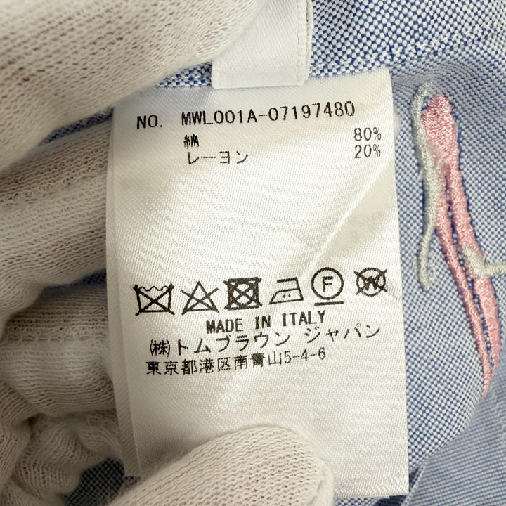 Pristine THOM BROWNE Long sleeve shirt Button-down shirt