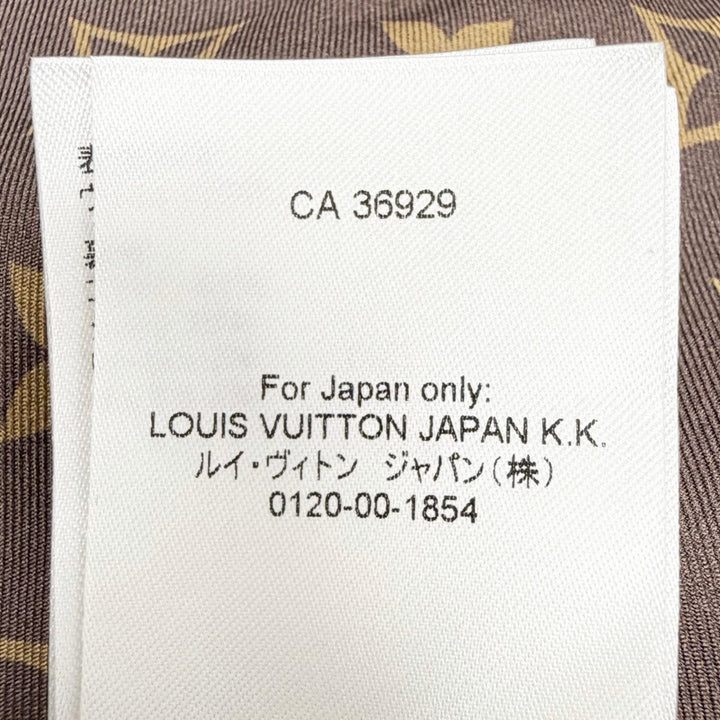 Excellent LOUIS VUITTON Monogram-lined double waistcoat dress long gilet 34