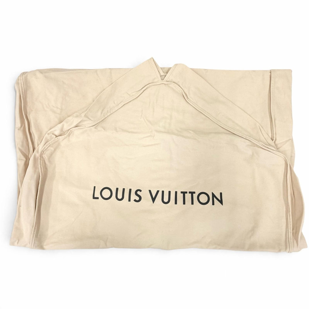 Excellent LOUIS VUITTON Monogram-lined double waistcoat dress long gilet 34