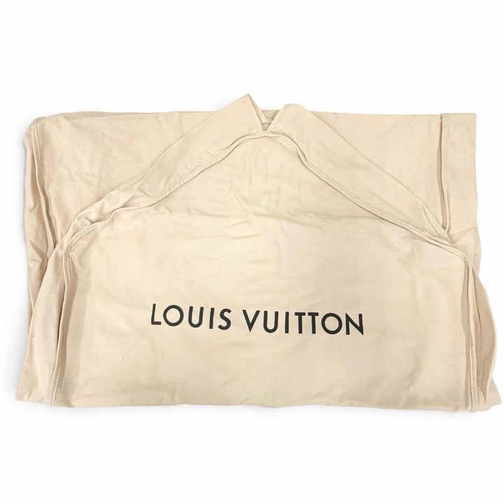 Excellent LOUIS VUITTON Monogram-lined double waistcoat dress long gilet 34