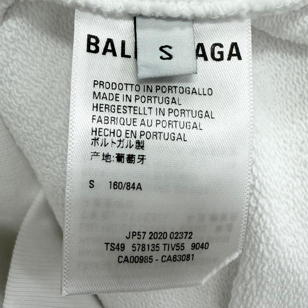 Pristine BALENCIAGA hoodie NEW COPYRIGHT MEDIUM FIT HOODIE