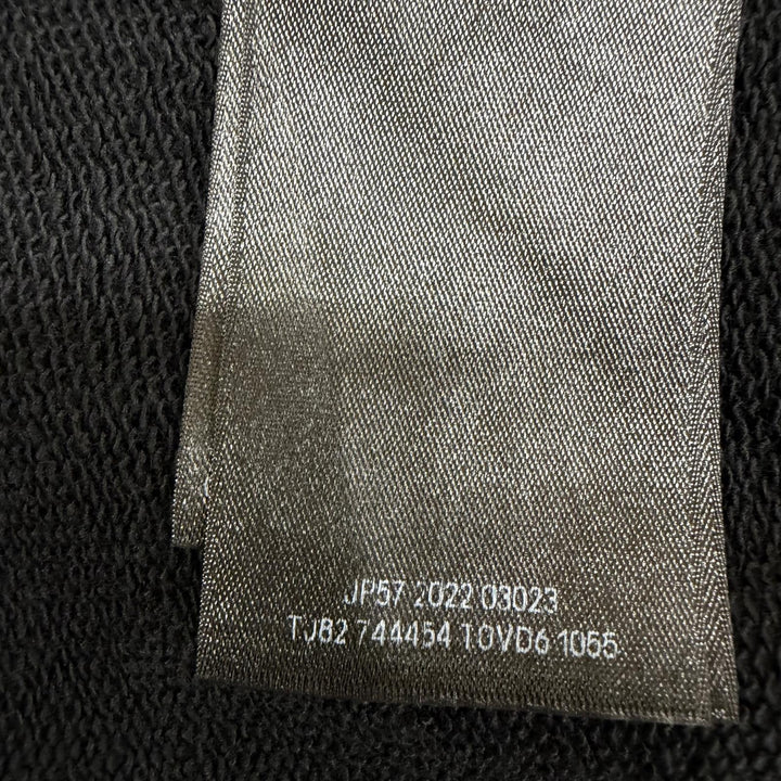 Excellent BALENCIAGA hoodie White Sweatshirt Energy Logo Patch Small Fit XS