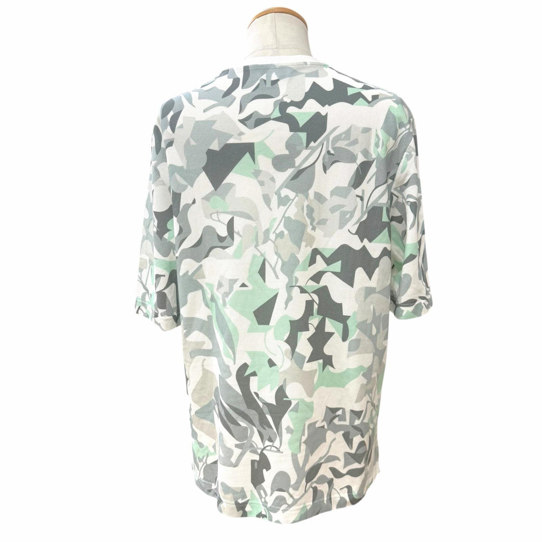 Excellent HERMES Short sleeve T-shirt Puzzle Vegetal Crew neck Multi M 31-5750