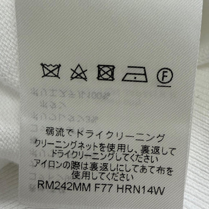 Excellent LOUIS VUITTON Short sleeve polo shirt Embroidered Short Sleeve white