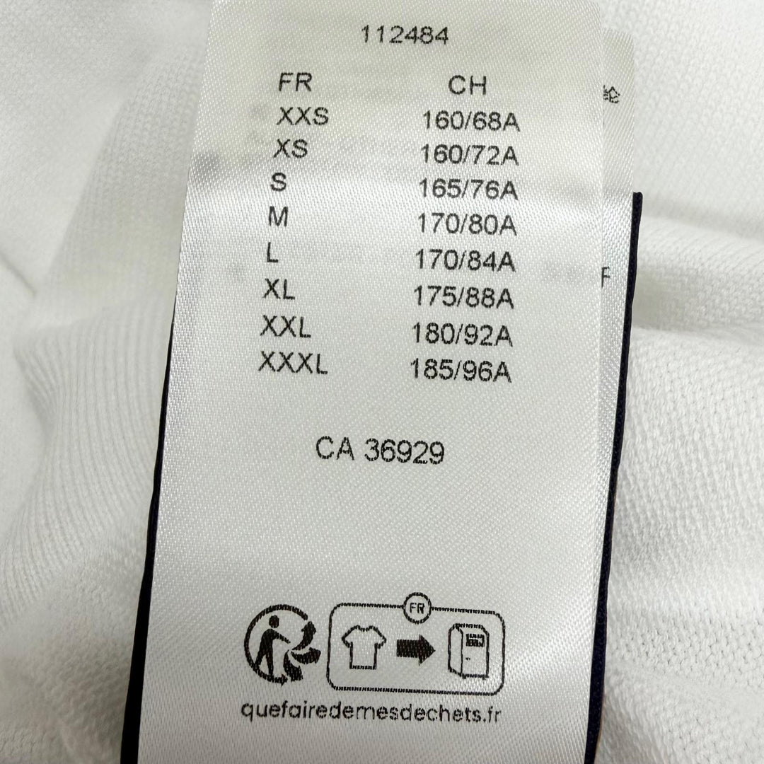 Excellent LOUIS VUITTON Short sleeve polo shirt Embroidered Short Sleeve white