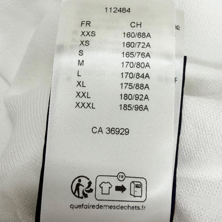 Excellent LOUIS VUITTON Short sleeve polo shirt Embroidered Short Sleeve white