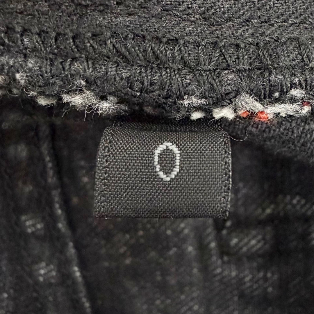 Great THE ROW Denim pants Button fly, straight leg, washed. Black series 0 AB190
