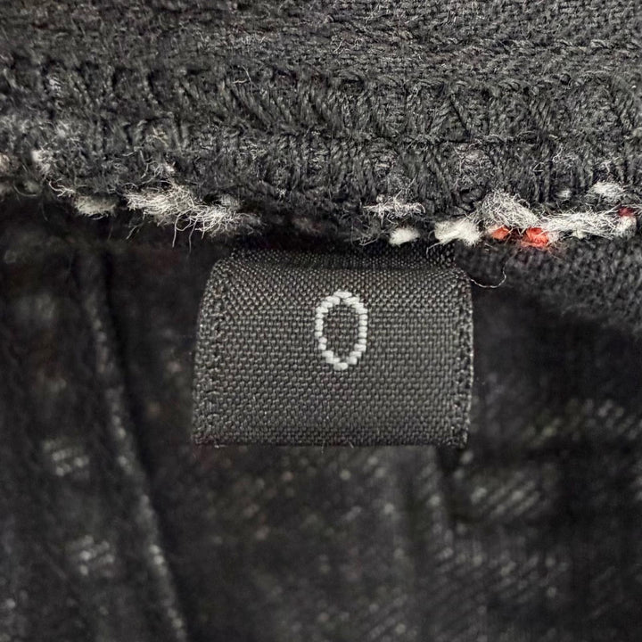 Great THE ROW Denim pants Button fly, straight leg, washed. Black series 0 AB190
