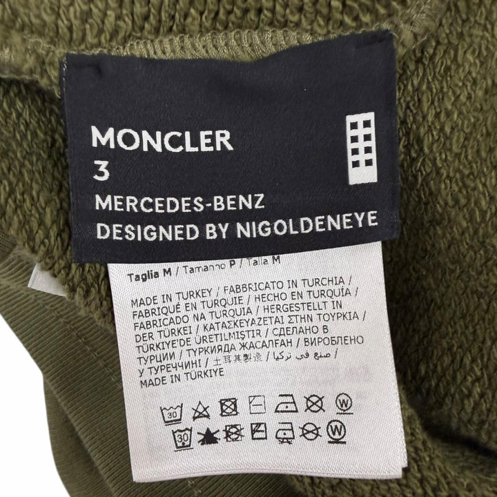 Excellent MONCLER Mercedes Benz NIGO Shorts Sweat shorts khaki