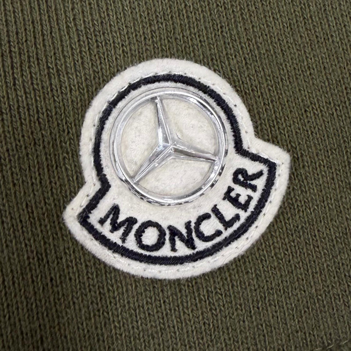 Excellent MONCLER Mercedes Benz NIGO Shorts Sweat shorts khaki