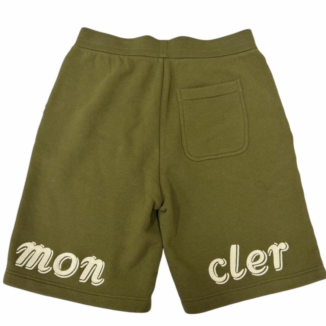 Excellent MONCLER Mercedes Benz NIGO Shorts Sweat shorts khaki