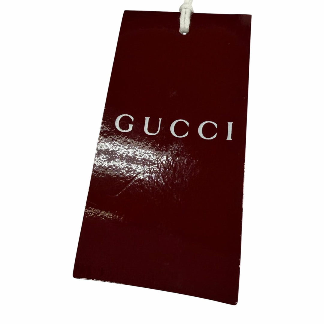 Pristine GUCCI Tight Skirt Side slit tweed Black series cotton Women 40 846316