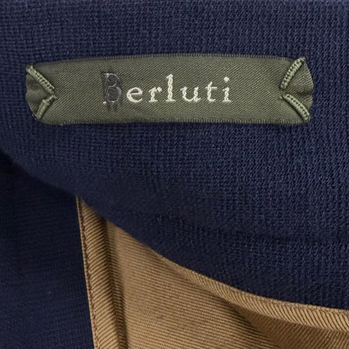Excellent Berluti cargo pants slacks Navy wool mens IT 50
