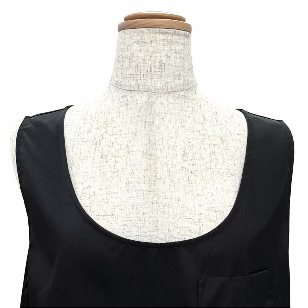 Excellent PRADA one piece RE-NYLON Triangle Pouch black S 139690 S212 1XBH