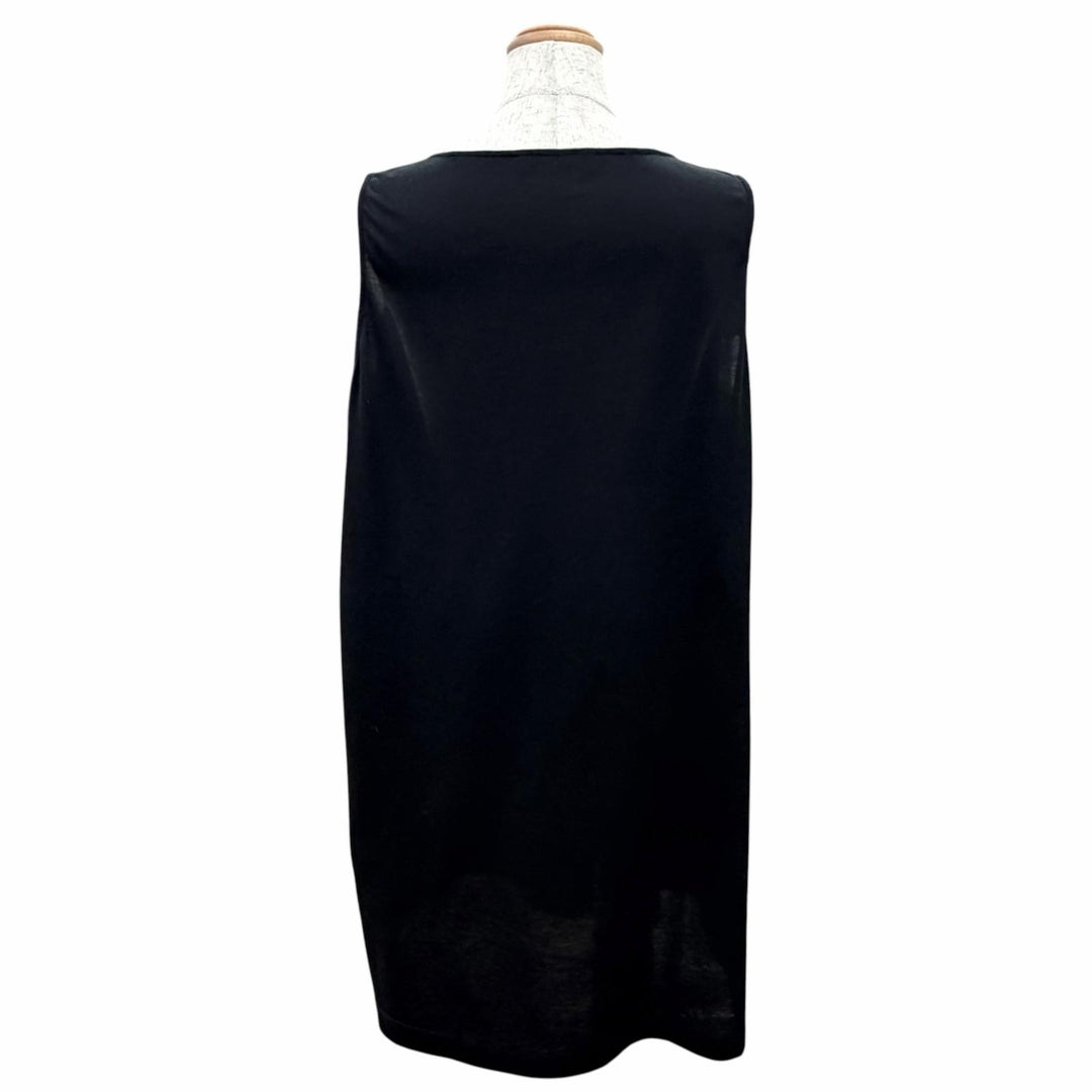 Excellent PRADA one piece RE-NYLON Triangle Pouch black S 139690 S212 1XBH