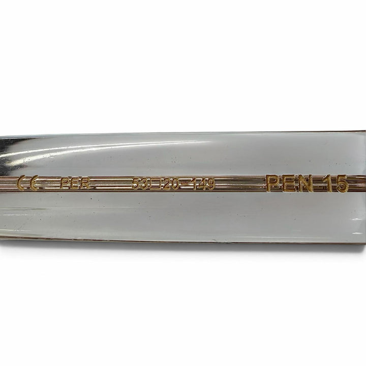 Excellent CHROME HEARTS sunglasses PEN15 cross temple clear mens 51020338