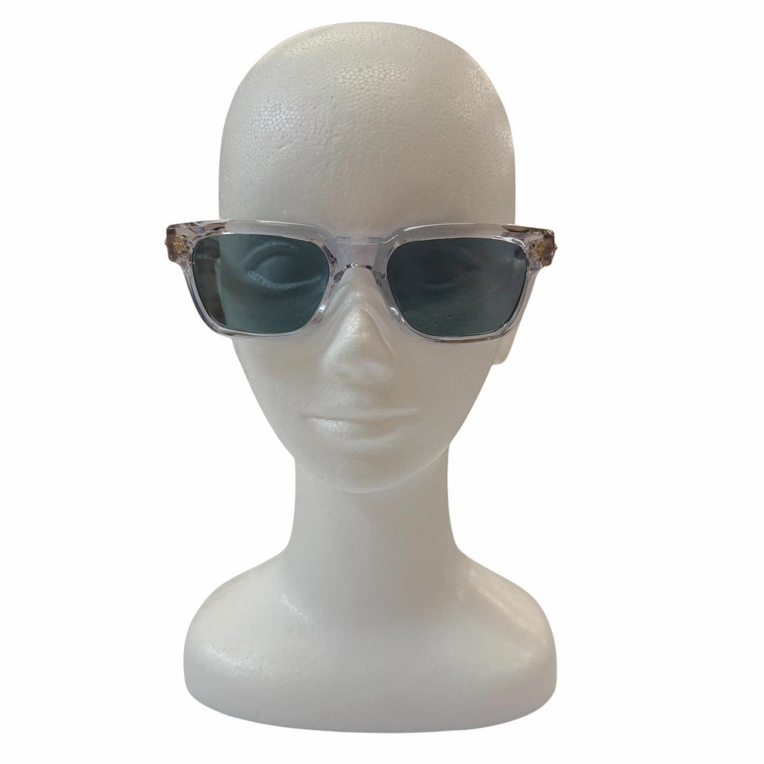 Excellent CHROME HEARTS sunglasses PEN15 cross temple clear mens 51020338