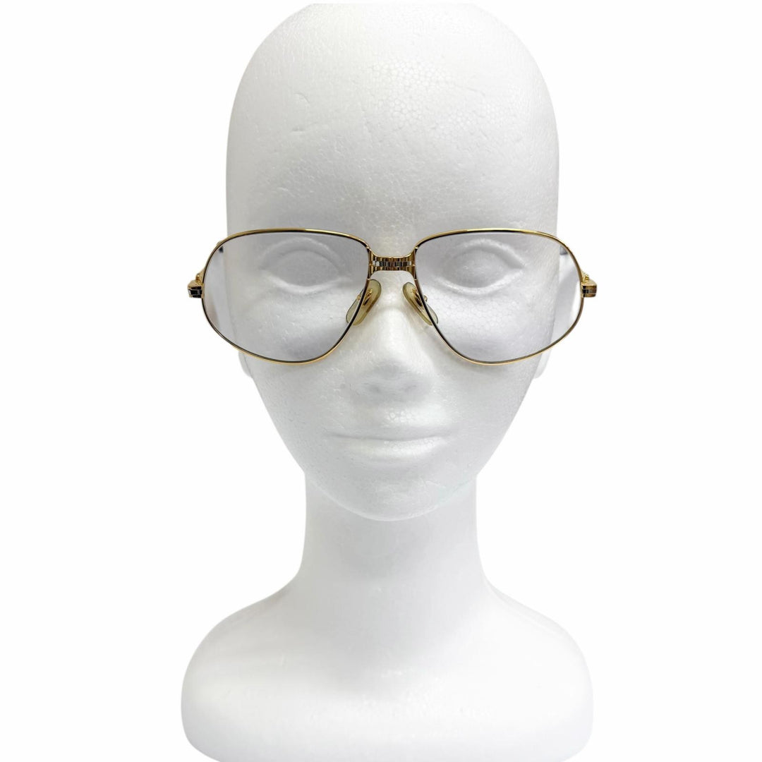 Very Good Cartier Glasses Mailon PANTHERE gold mens