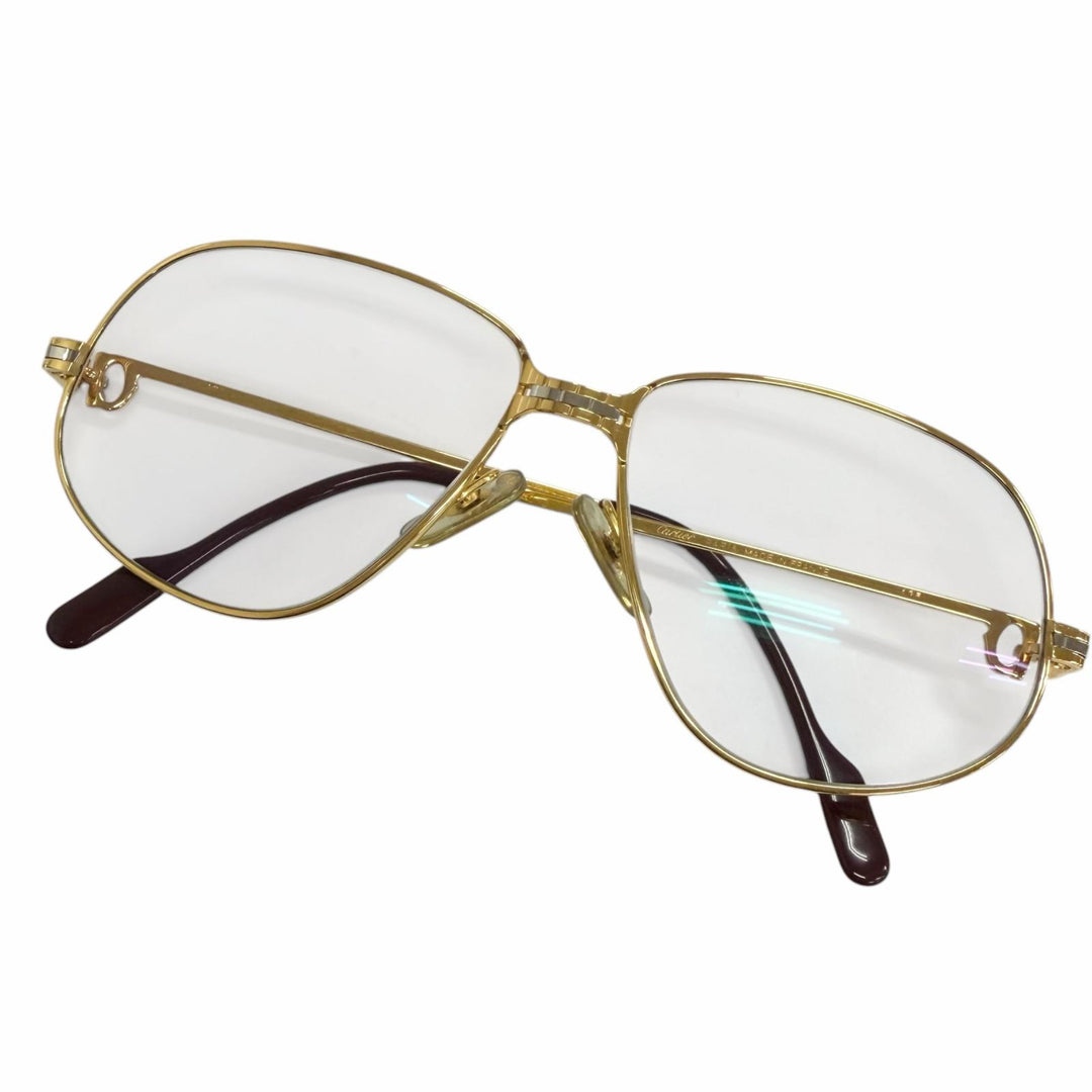 Very Good Cartier Glasses Mailon PANTHERE gold mens