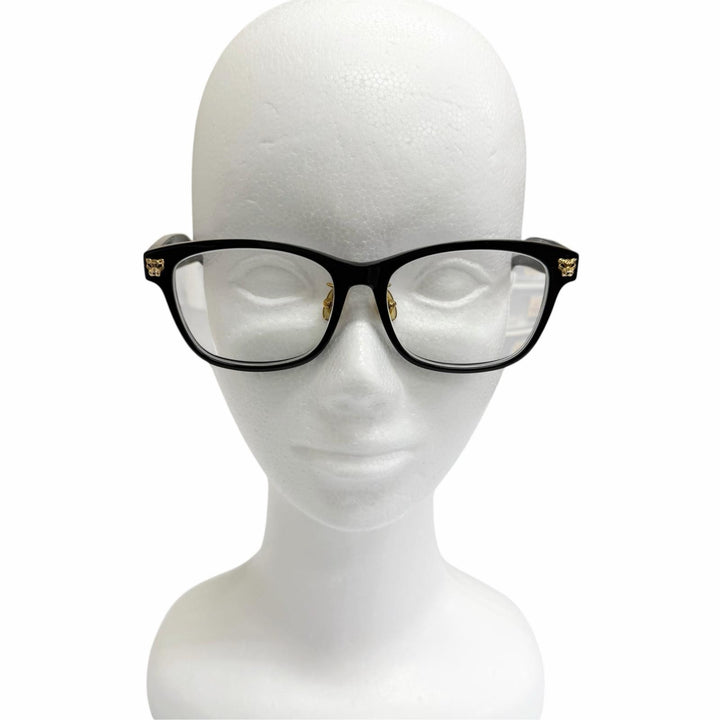 Very Good Cartier Glasses PANTHERE Wellington black mens