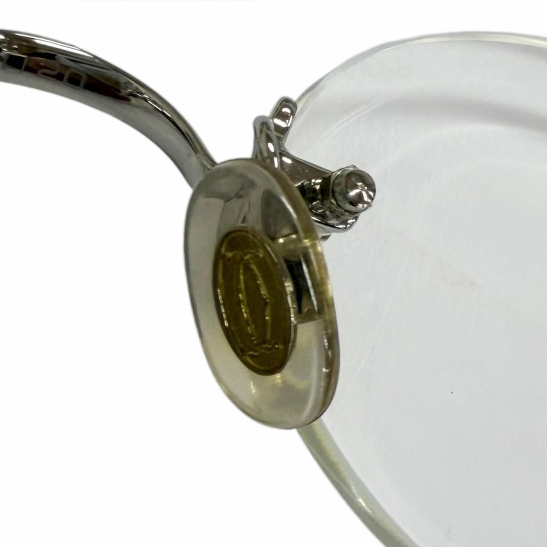 Great Cartier Glasses 2C Decor Rimless Silver mens
