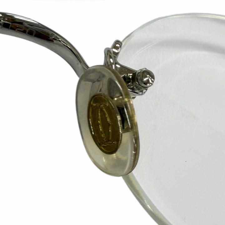 Great Cartier Glasses 2C Decor Rimless Silver mens