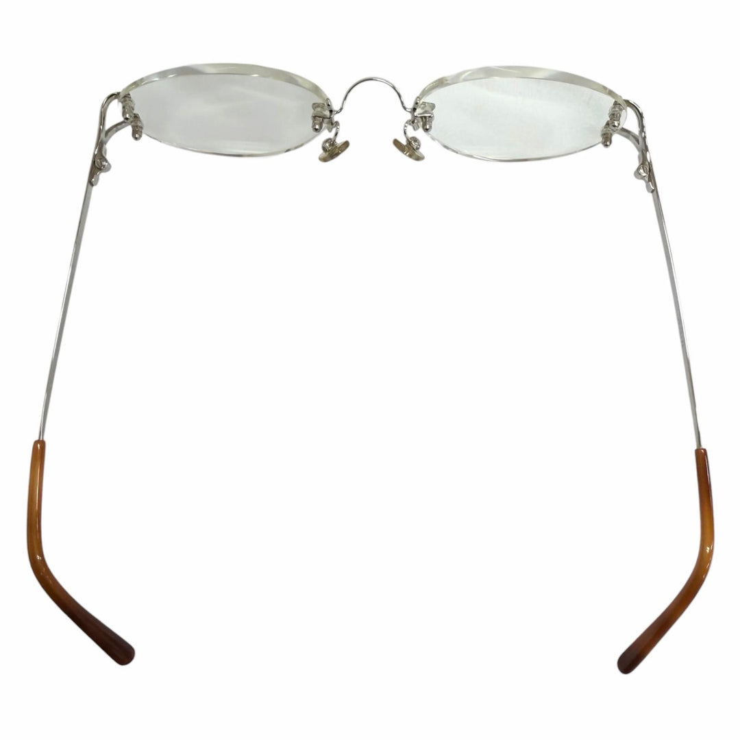 Great Cartier Glasses 2C Decor Rimless Silver mens