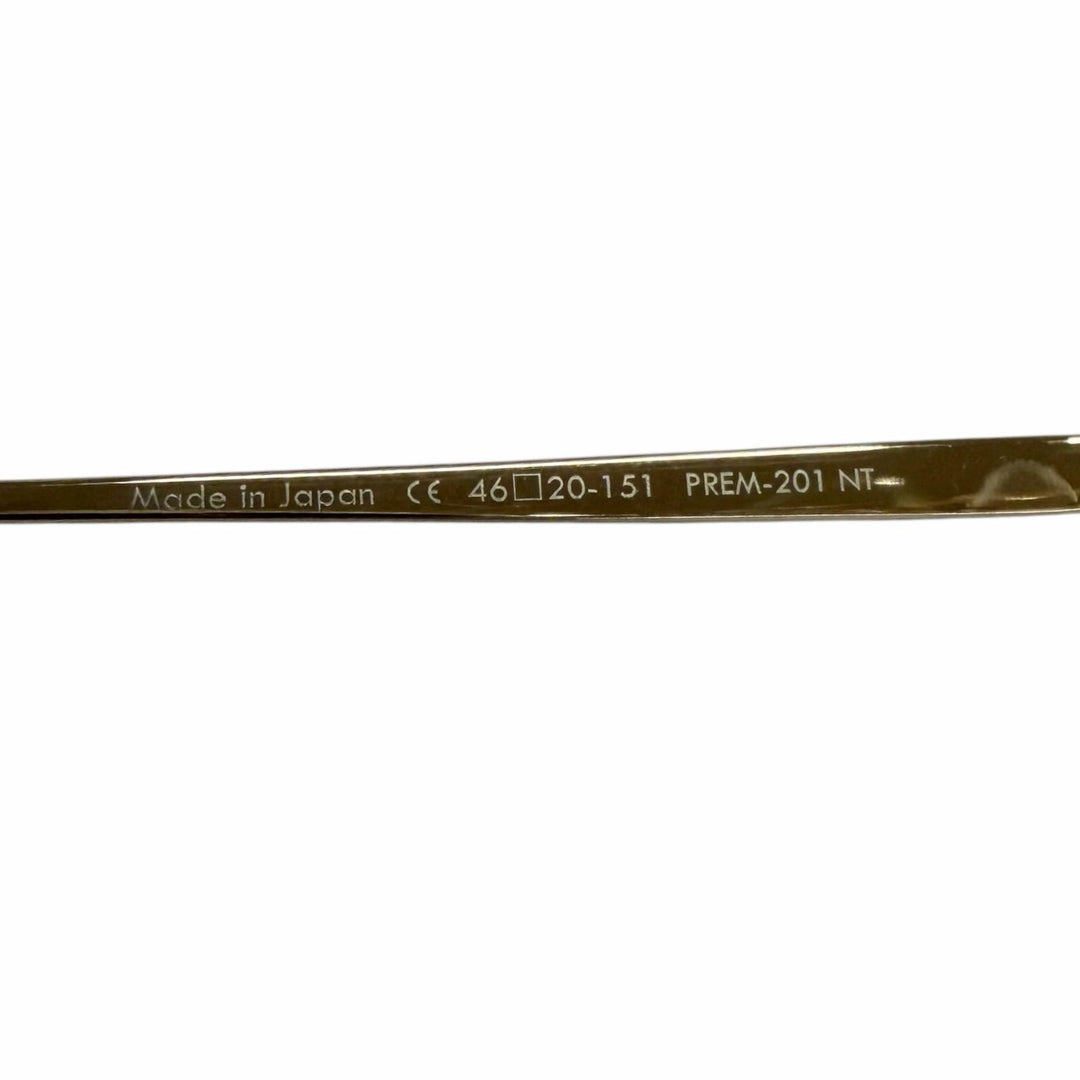 Great BJ CLASSIC COLLECTION Glasses Round frame, rimless, two-point gold