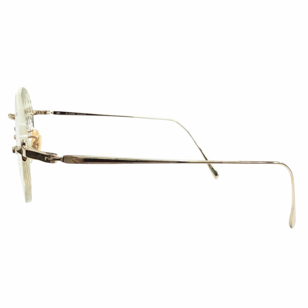 Great BJ CLASSIC COLLECTION Glasses Round frame, rimless, two-point gold