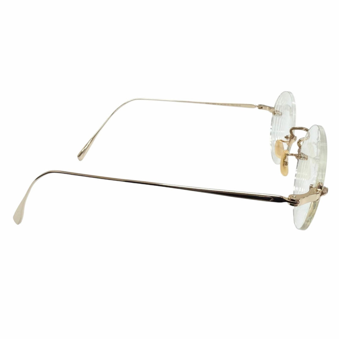 Great BJ CLASSIC COLLECTION Glasses Round frame, rimless, two-point gold