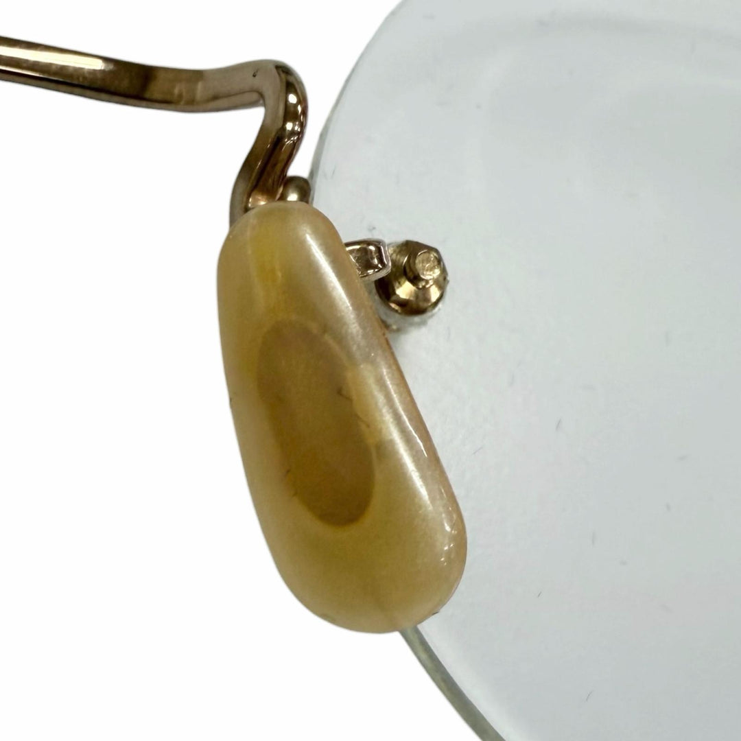 Great BJ CLASSIC COLLECTION Glasses Round frame, rimless, two-point gold