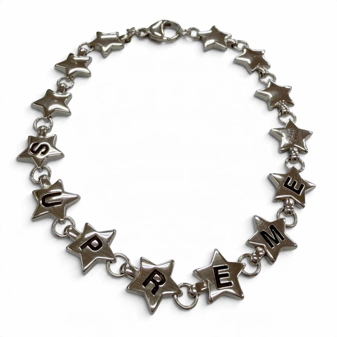 Excellent Tiffany&Co. Supreme bracelet Puff star Silver AG925 mens
