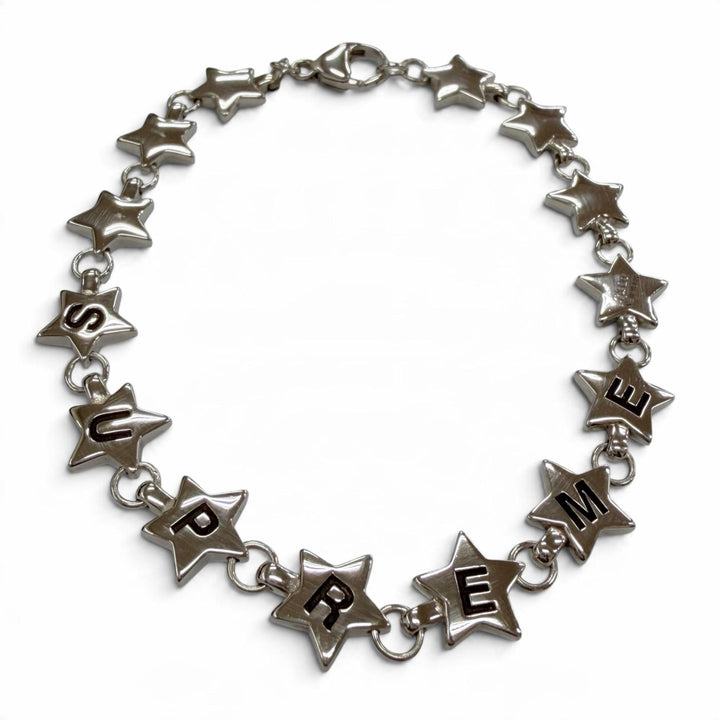 Excellent Tiffany&Co. Supreme bracelet Puff star Silver AG925 mens