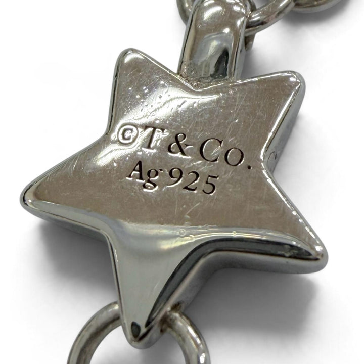Excellent Tiffany&Co. Supreme bracelet Puff star Silver AG925 mens