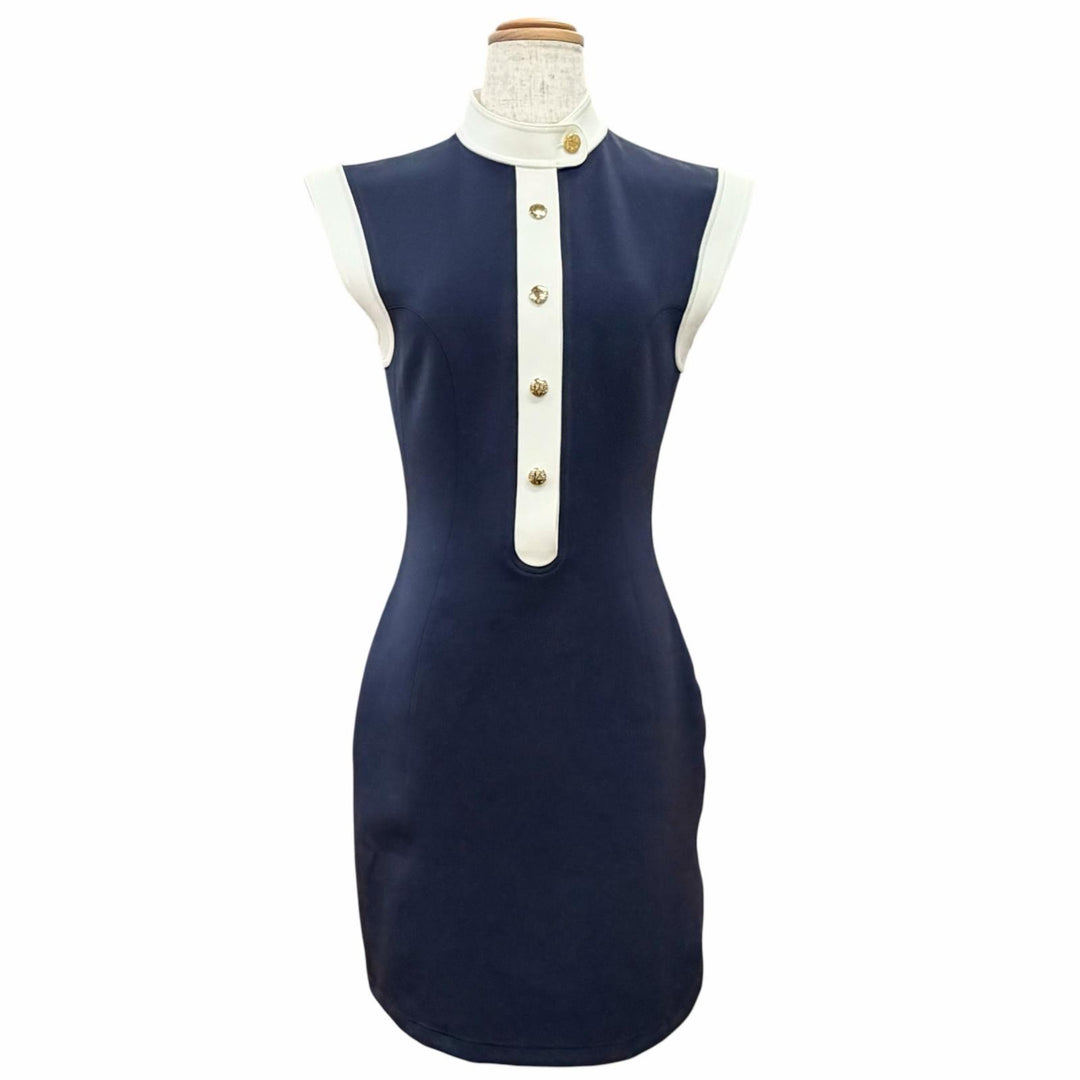 Discounted Great LOUIS VUITTON one piece Technical jersey sailor dress sleeveless 36 1AJT19