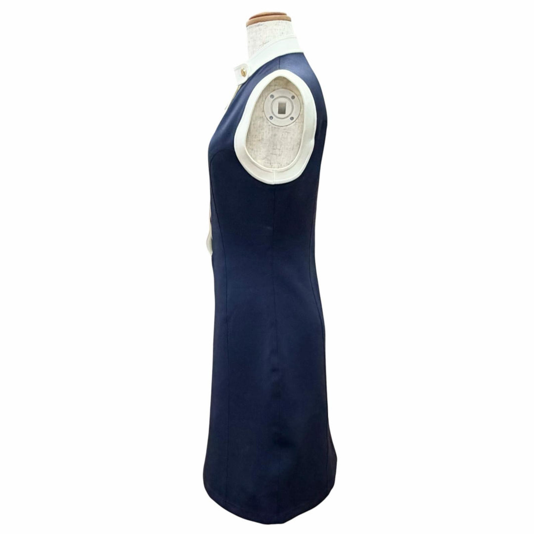 Discounted Great LOUIS VUITTON one piece Technical jersey sailor dress sleeveless 36 1AJT19