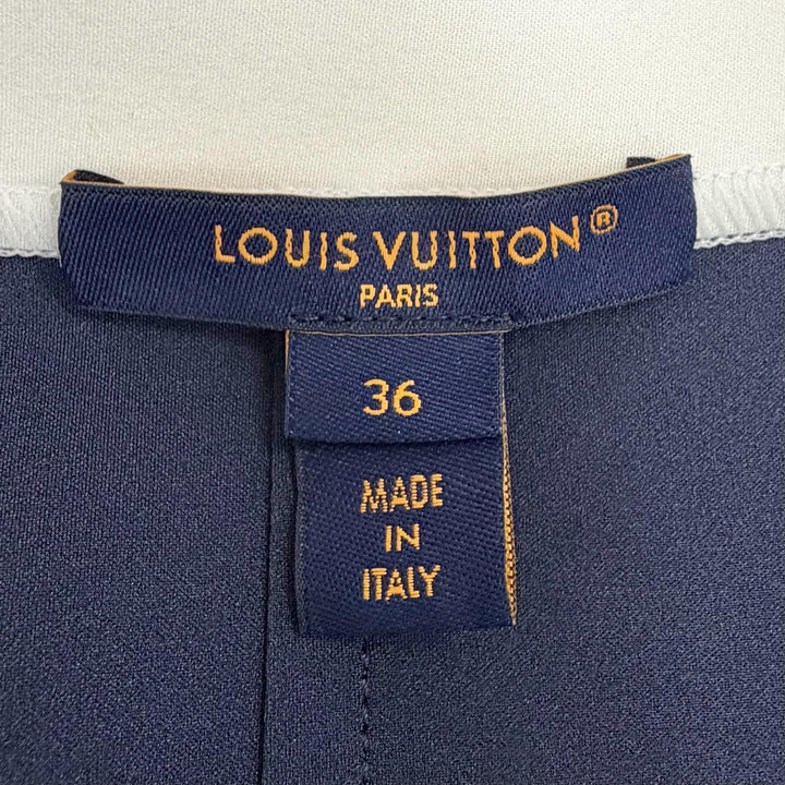 Discounted Great LOUIS VUITTON one piece Technical jersey sailor dress sleeveless 36 1AJT19