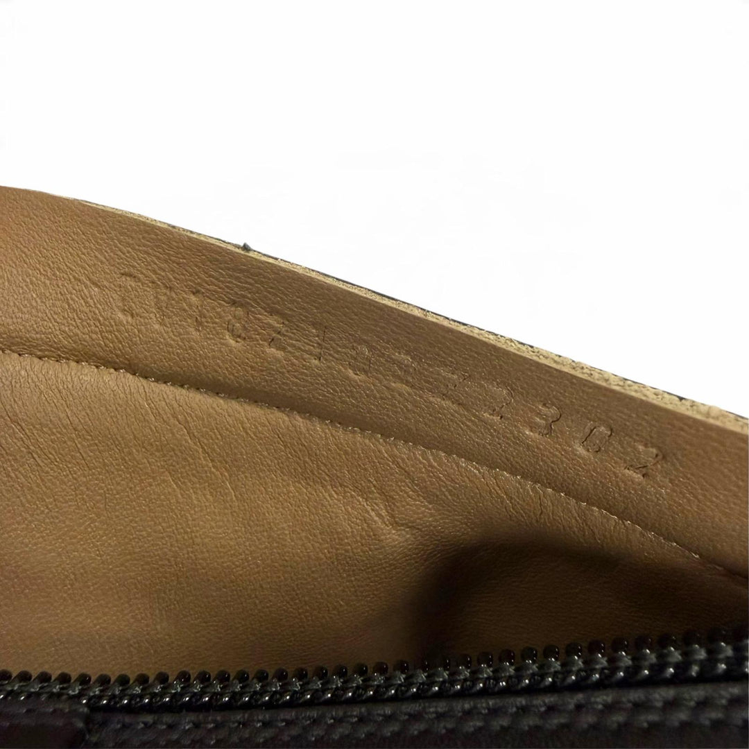 Great HERMES short boots Saint Germain Kelly Buckle Leather black Women IT 38