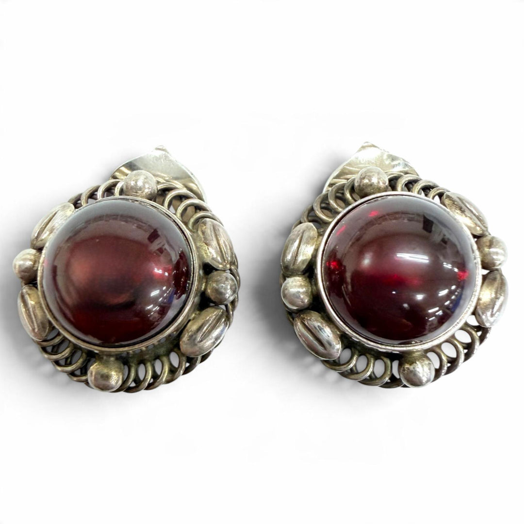 Great Georg Jensen Earring Silver 925 Women 39B