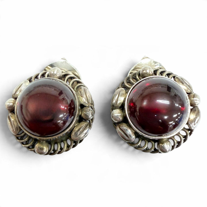 Great Georg Jensen Earring Silver 925 Women 39B