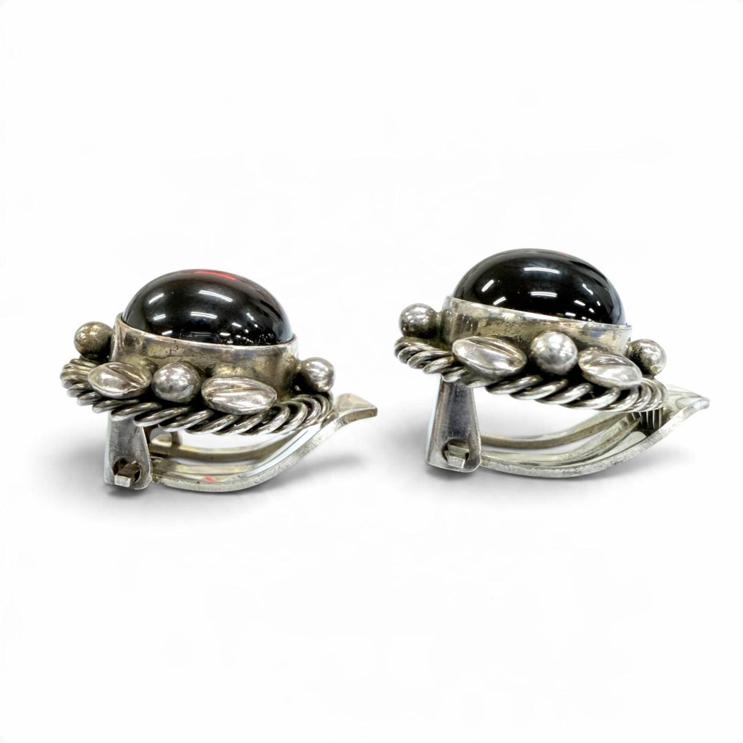 Great Georg Jensen Earring Silver 925 Women 39B