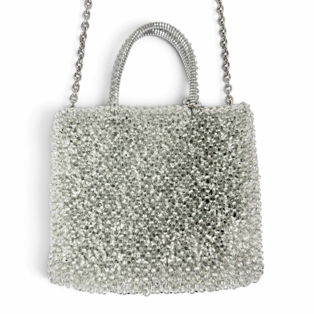 Pristine ANTEPRIMA Standard Miniatura Wire 2-Way Handbag Chain Shoulder Bag