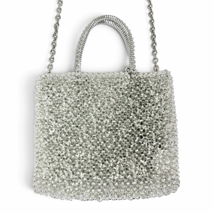 Pristine ANTEPRIMA Standard Miniatura Wire 2-Way Handbag Chain Shoulder Bag