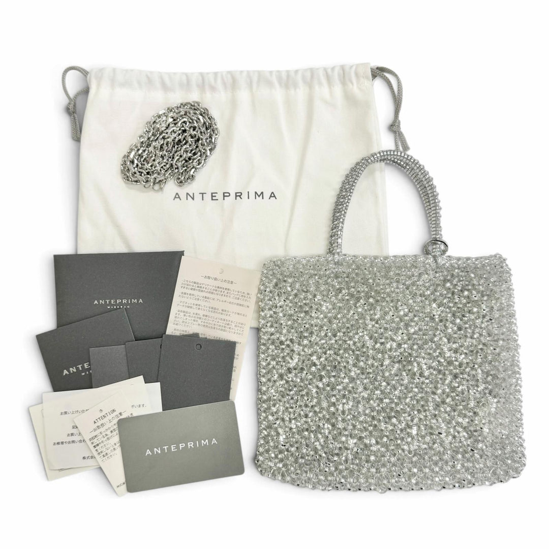 Pristine ANTEPRIMA Standard Miniatura Wire 2-Way Handbag Chain Shoulder Bag