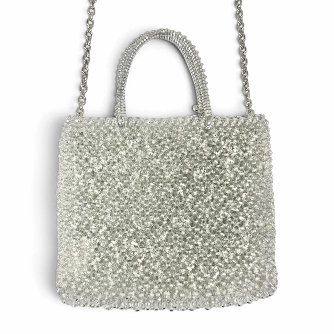 Pristine ANTEPRIMA Standard Miniatura Wire 2-Way Handbag Chain Shoulder Bag