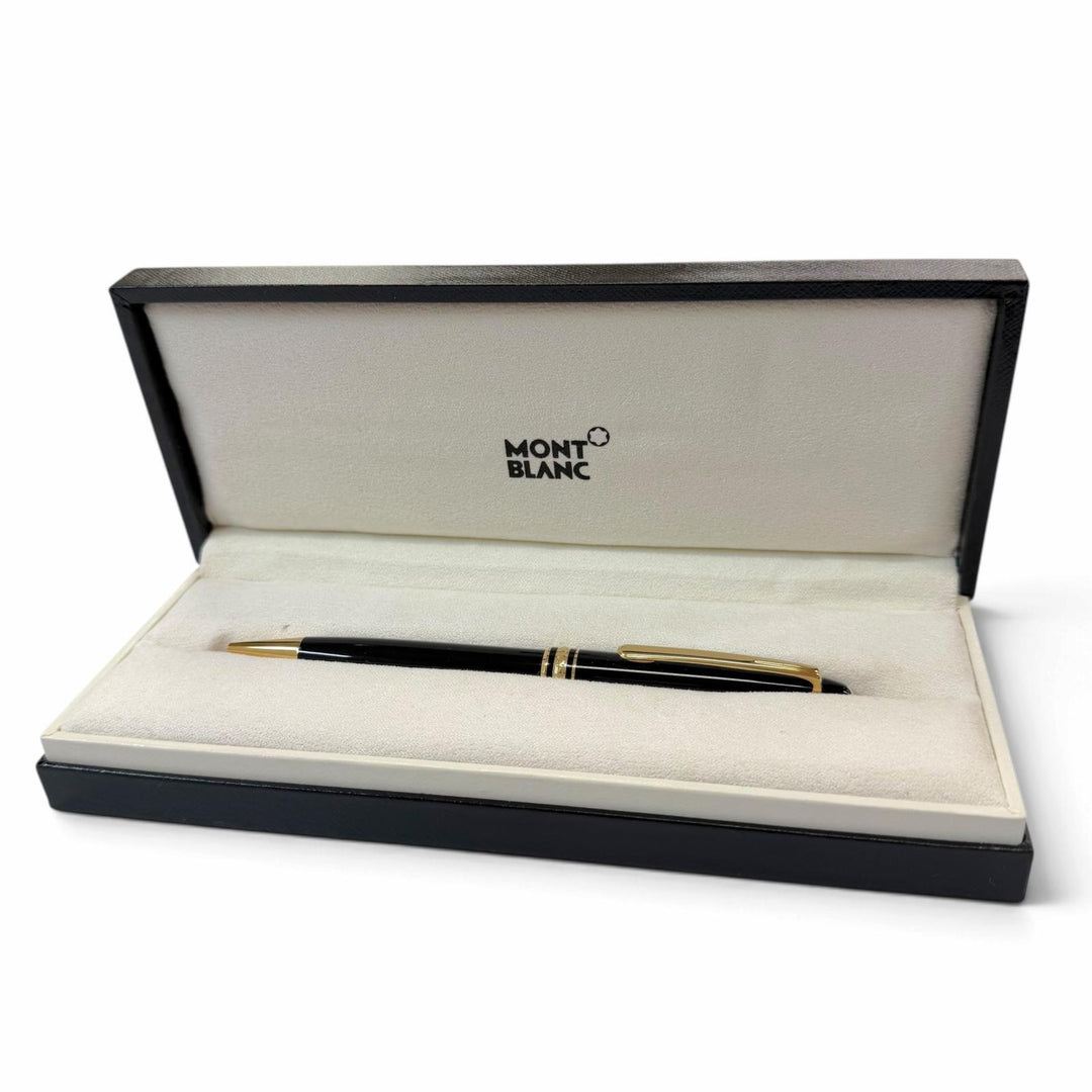 Excellent MONTBLANC Ballpoint pen Meisterstück Pix White Star Twist Type black